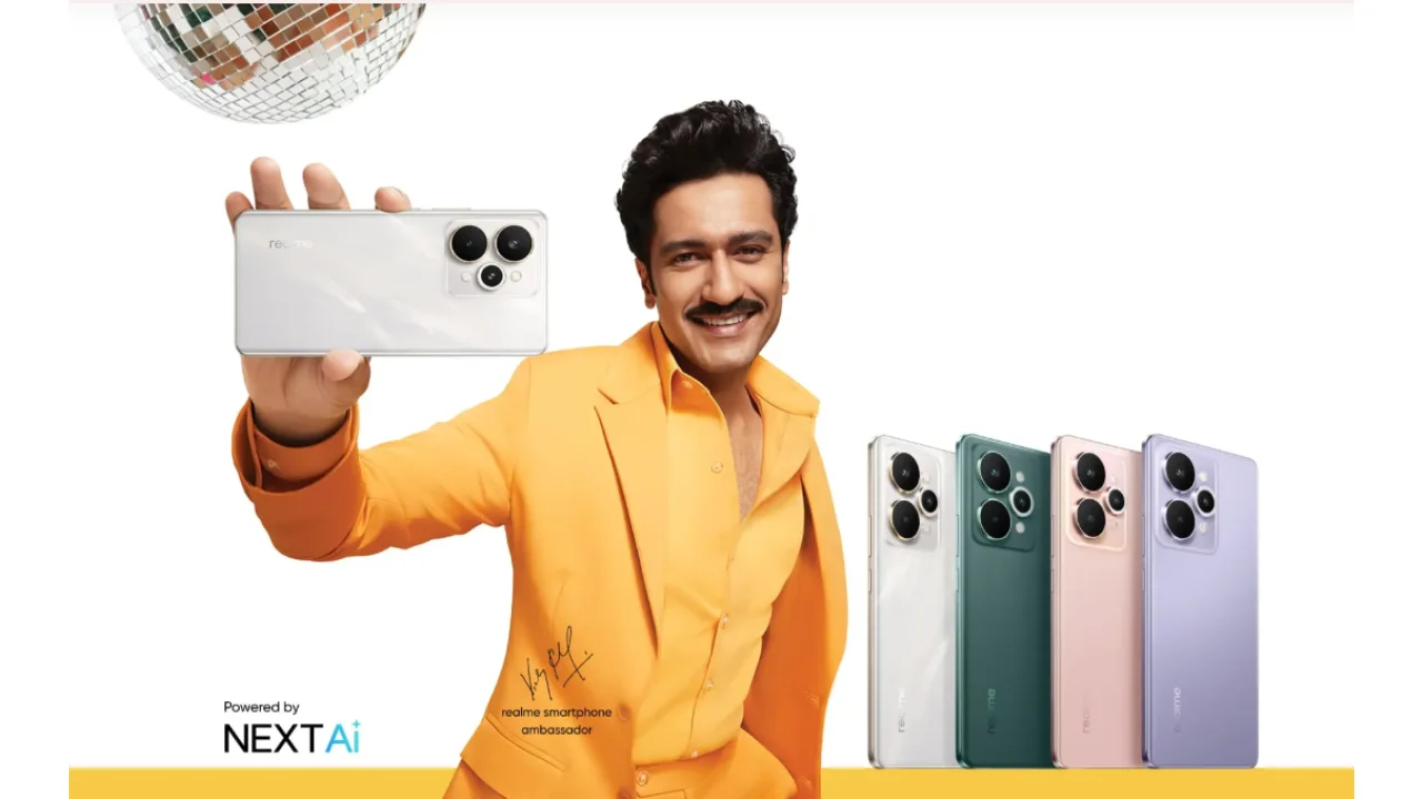 Realme 15 Pro 5G 24 जुलाई को होगा लॉन्च, मिलेगा 50MP कैमरा, NEXT AI फीचर्स और नया डिजाइन, विक्की कौशल बने ब्रांड एम्बेसडर